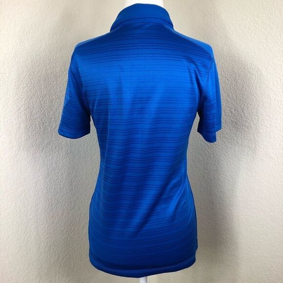 Adidas Climalite Blue Striped UCLA Polo Shirt Size S - Picture 5 of 7